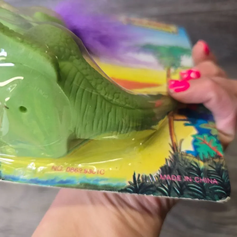Vintage Troll Jurassic Island Trollasaurus 90s‎ NIP Sealed 3.5 in NOT MINT BOX